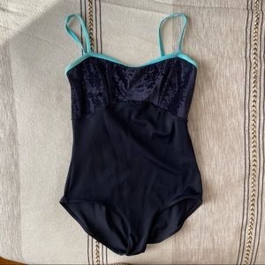 Yumiko Denise black and turquoise XL